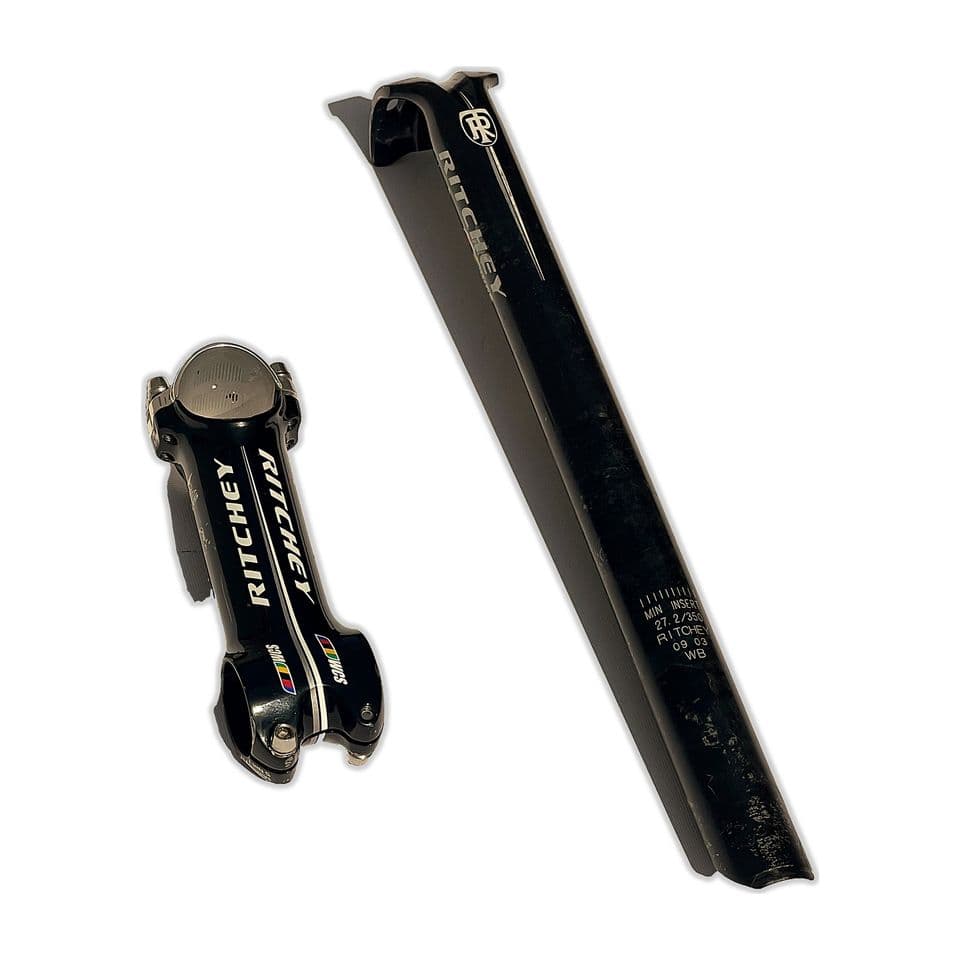 Ritchey WCS 4-Axis Vorbau 110mm/31,8mm + Sattelstütze 27,2mm Set